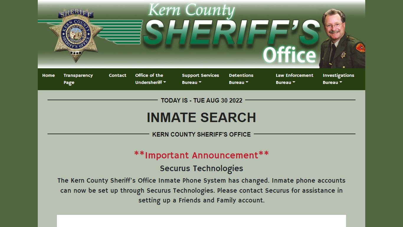 Inmate Search | KCSO